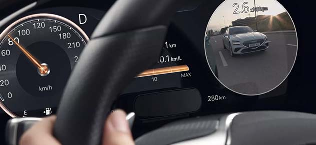 blind-spot view monitor