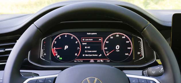 Available VW Digital Cockpit Pro