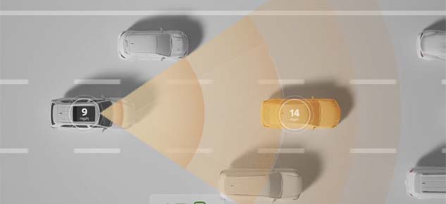 full-speed range dynamic radar cruise control