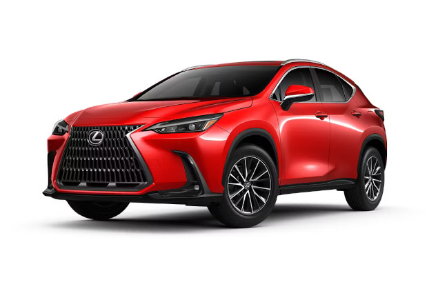 New 2025 Lexus NX 350 Premium stock image banner