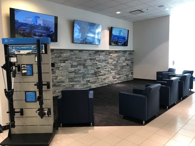Bill Kay Honda Service Center Interior Seating Area