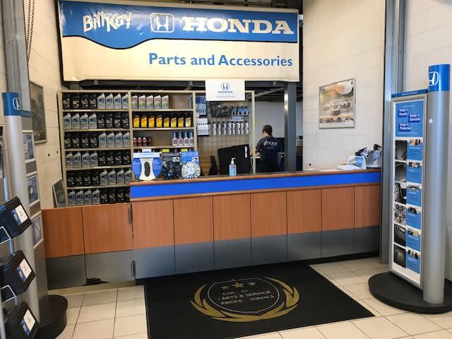 Bill Kay Honda Parts Department