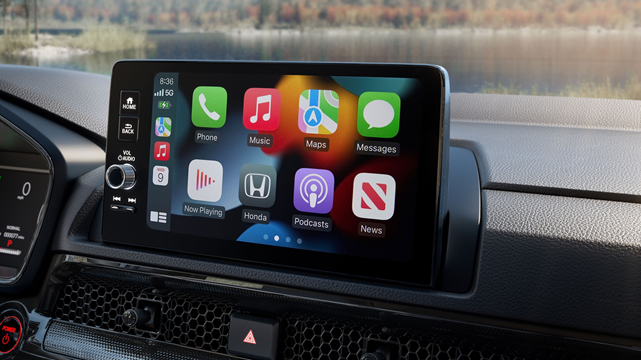The 2023 Honda CR-V 9-inch touch-screen display