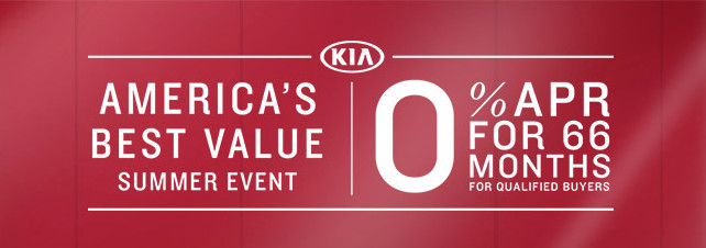 Kia Summer Sales Event
