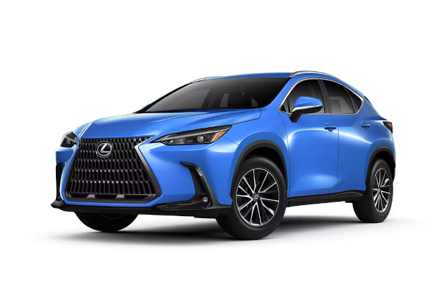 New 2025 Lexus NX 350 for sale near Princton NJ stock image banner