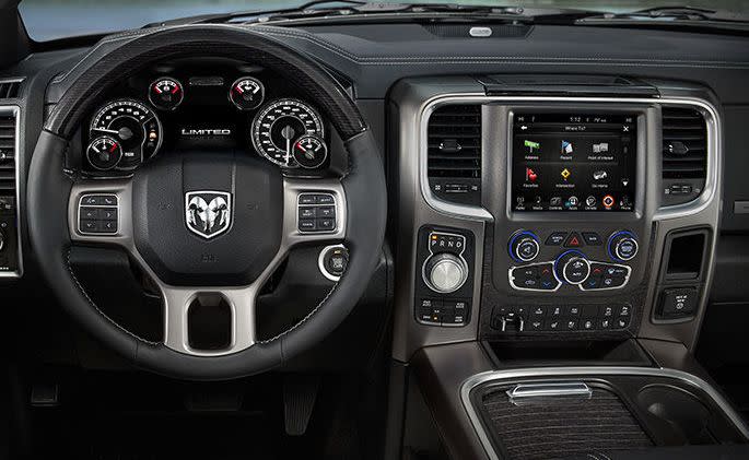 Interior of the Ram 1500
