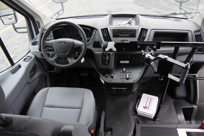 2018 Ford Starcraft 42 Passenger Bus Interior