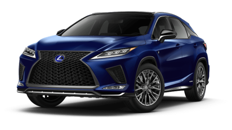 2020 Lexus RX 450h F Sport A blue 2020 Lexus RX 450h F Sport