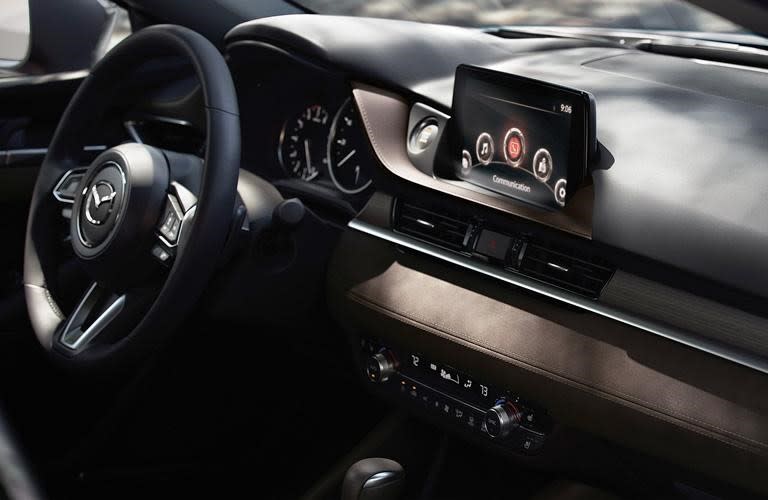 dashboard of the 2020 Mazda6