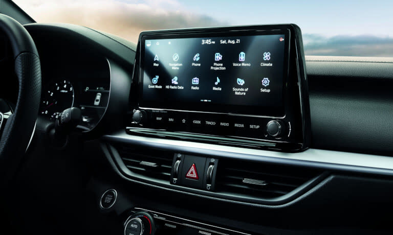 2024 Kia Forte infotainment system