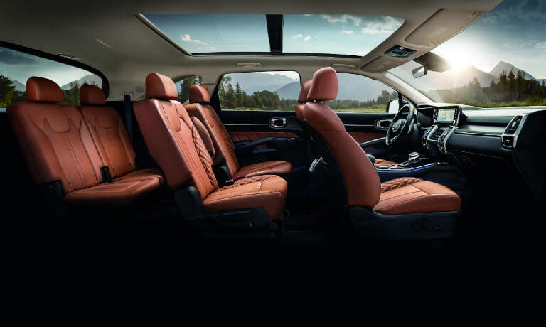 2025 Kia Sorento interior seating
