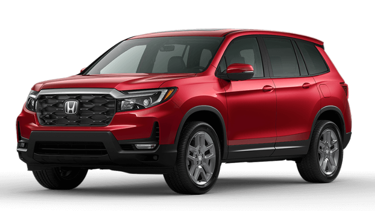 2025 Honda Passport EX-L Exterior - Radiant Red Metallic II