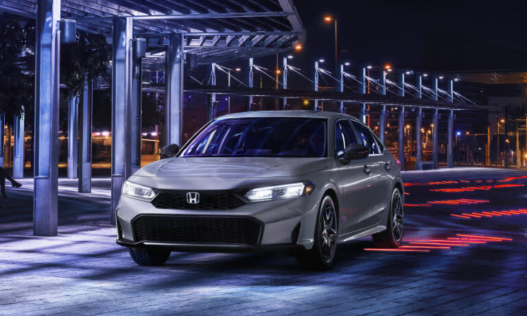 2026 Honda Civic parked on lit parking garage