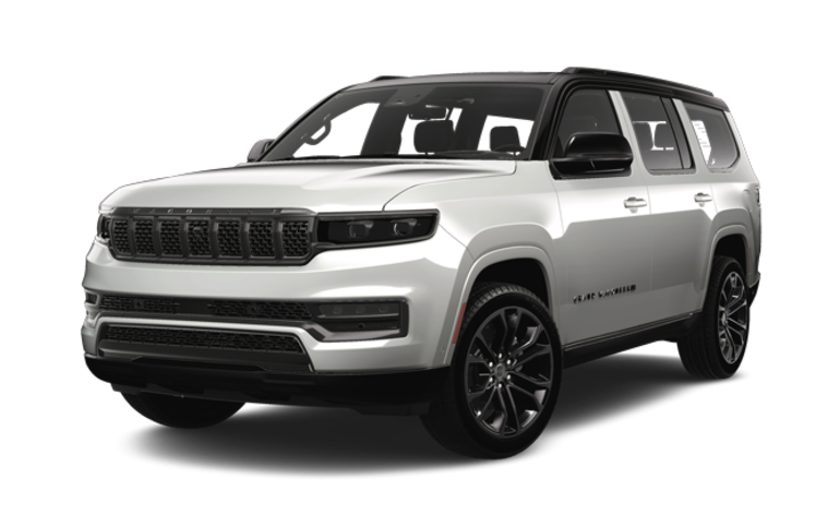 Jeep Grand Wagoneer in red