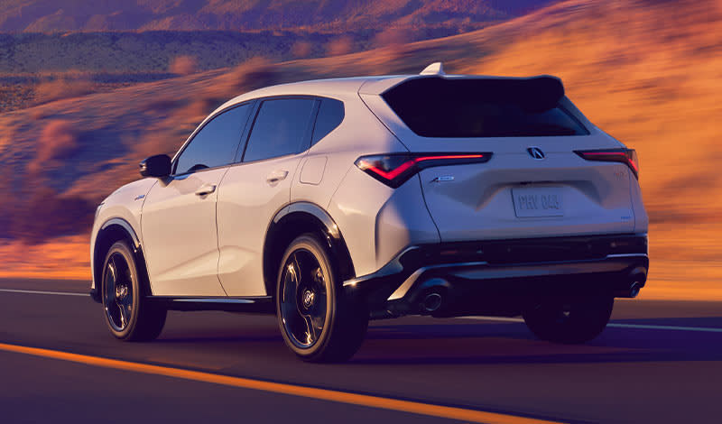White 2025 Acura ADX rear exterior