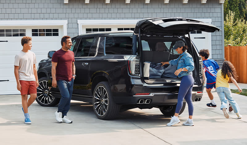 2025 Chevrolet Suburban with family