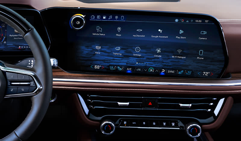 2025 Chevrolet Suburban infotainment system