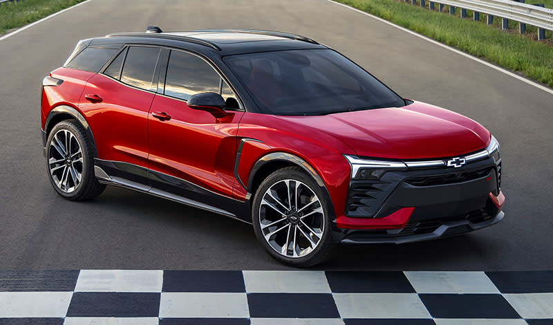 Red 2025 Chevrolet Blazer EV SS