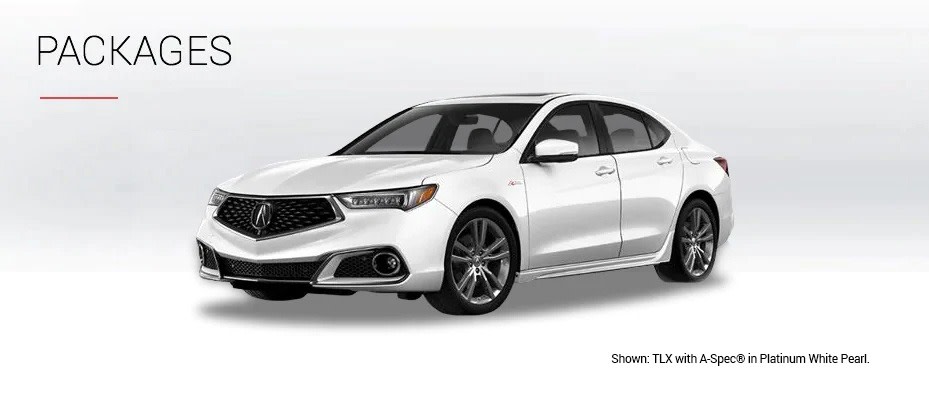 Shown: ILX with A-Spec in Platinum White Pearl.
