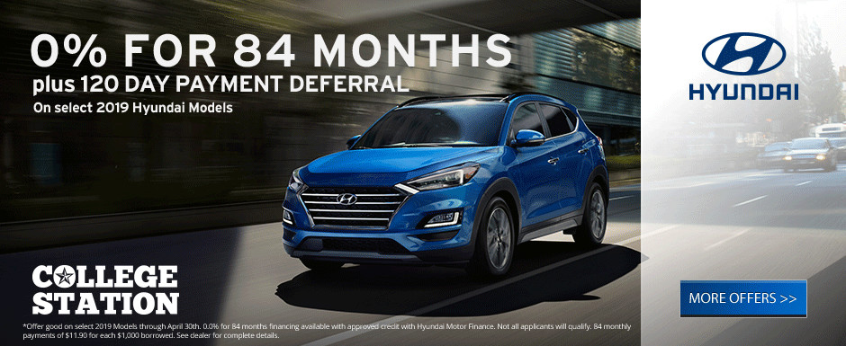 New-Vehicle Specials | College Station Hyundai | College Station, Texas