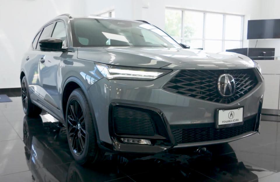 2025 Acura MDX in front of Pohanka Acura
