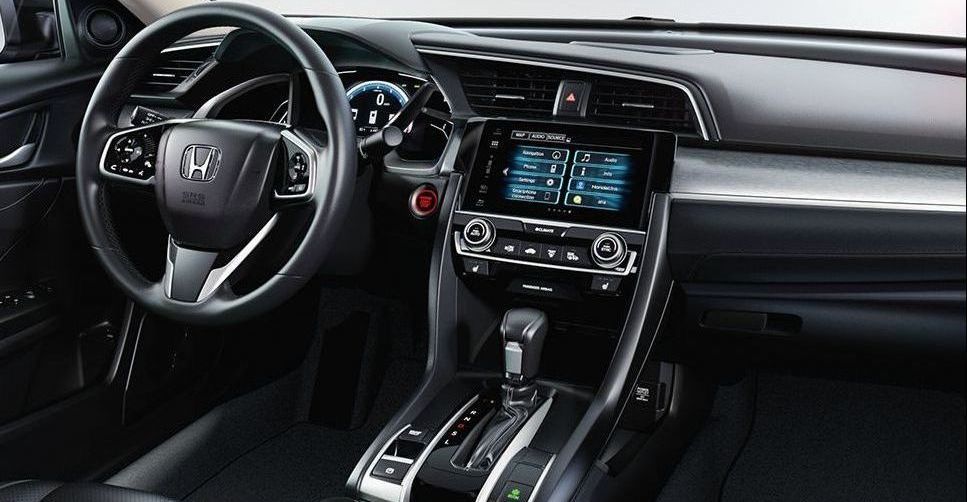 Cockpit of the Honda Civic